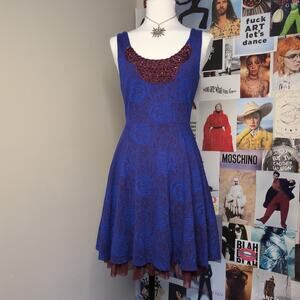 Bohemian Free People Tulle Dress